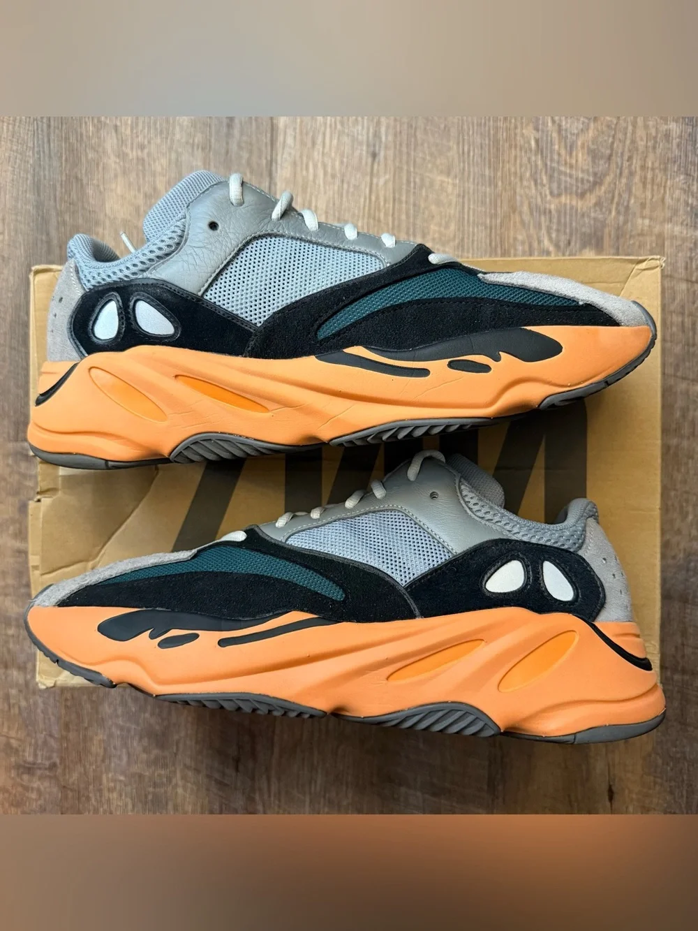 Adidas Yeezy Boost 700 Wash Orange Grey